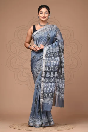 Maheshwari Silk Saree