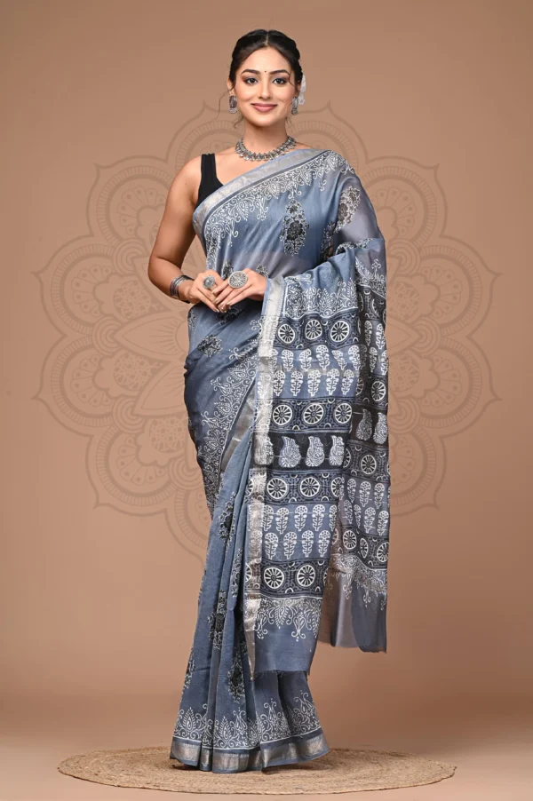 Maheshwari Silk Saree